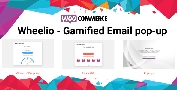 WooCommerce Wheelio-Gamefied 电子邮件弹出插件