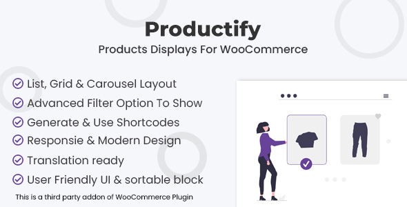 WooCommerce 的产品展示 – Productify