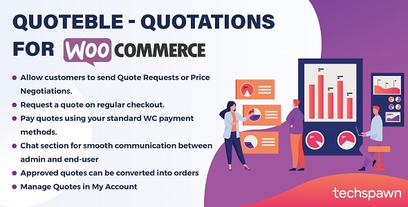 Quoteble – WooCommerce 的查询和请求报价插件