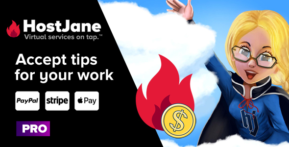 给我的工作小费 – HostJane Payments Pro