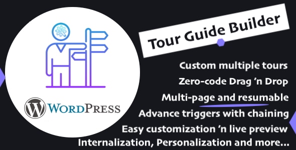 WordPress 的导游生成器 – 零代码入职和演练