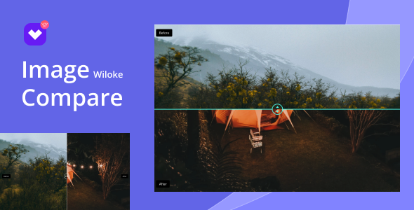 Wiloke Elementor 图像比较