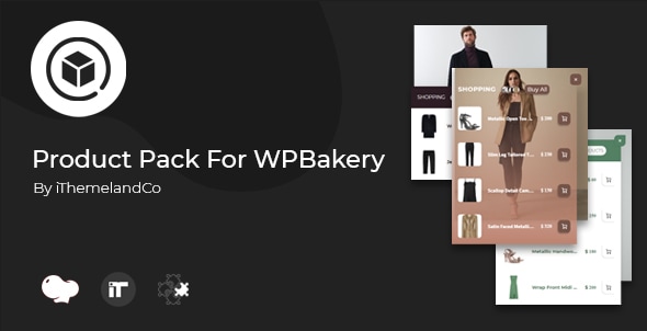 WPBakery 页面构建器的产品包