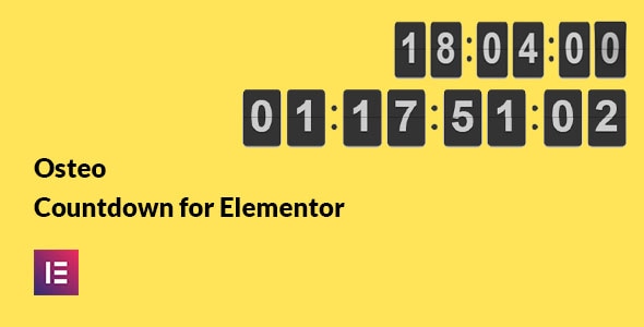 Elementor 的 Osteo 倒计时