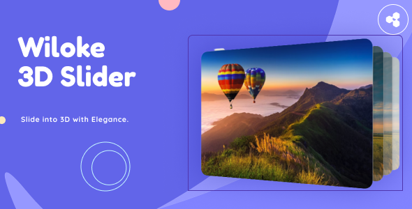 Wiloke 3D 滑块 Elementor 插件