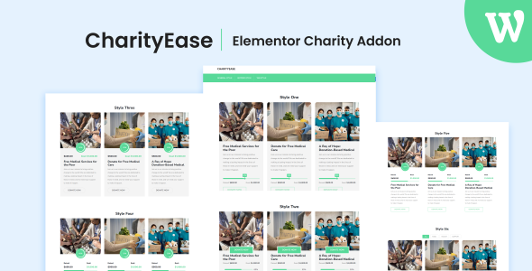 CharityEase – Elementor 慈善插件