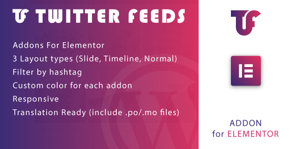 Elementor WordPress 插件的 Twitter 提要