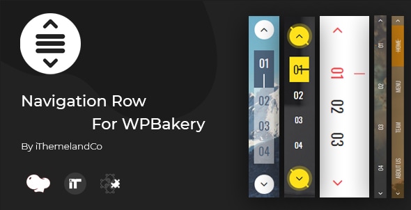 WPBakery 页面构建器的行导航