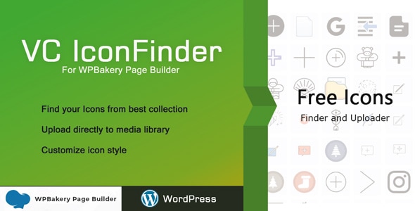 VC 图标查找器 – WPBakery Page Builder 图标查找器