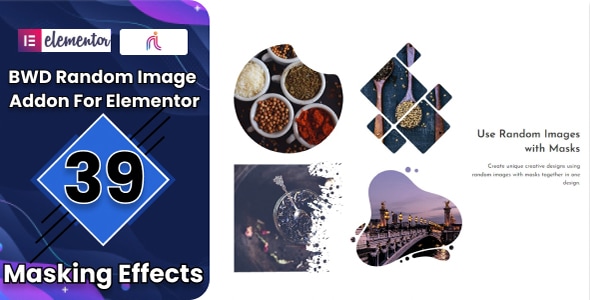 Elementor 的随机图像插件