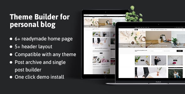 Natalie – Personal Theme Builder for Elementor