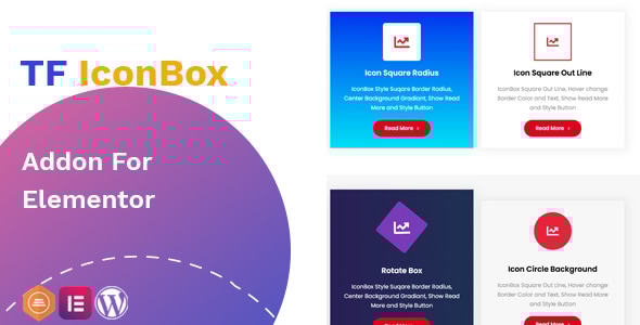 Elementor 的图标框小部件