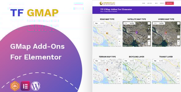 Google 地图插件 – Elementor 的小部件