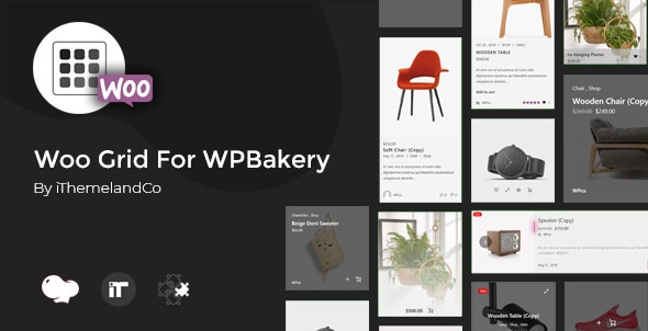 WPBakery 页面构建器的 Woo 网格