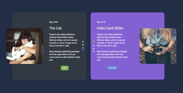 卡片滑块 – WPBakery Page Builder 插件