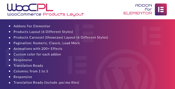 Elementor WordPress 插件的 WooCommerce 产品布局
