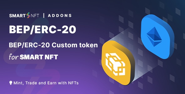 智能 NFT BEP/ERC-20 自定义代币标准(插件)