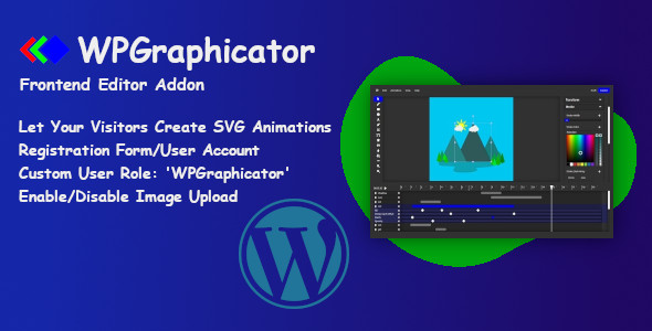 WPGraphicator 前端编辑器插件