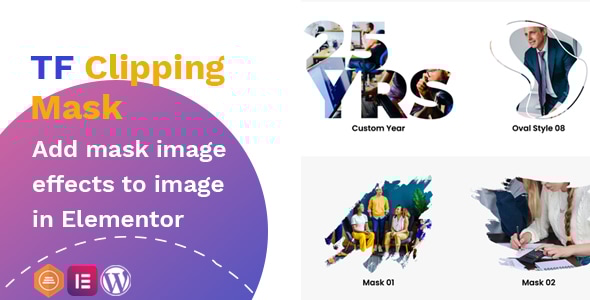 Clipping Mask 插件 – Elementor 的小部件