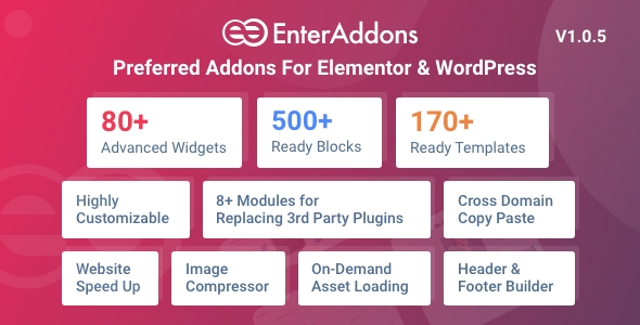 进入 Addons Pro |Elementor 和 WordPress 的首选插件