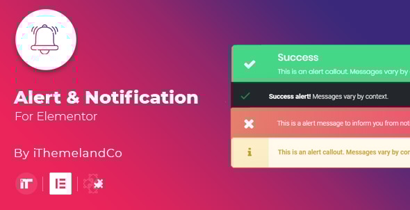 Elementor 的警报和通知