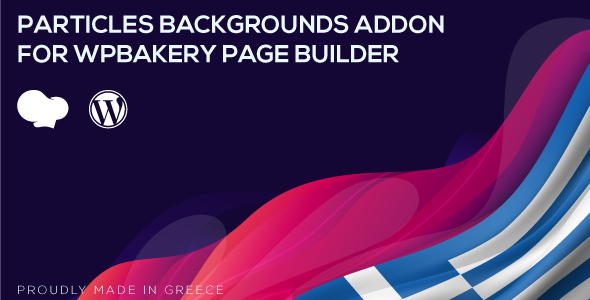 WPBakery 页面构建器的粒子背景插件
