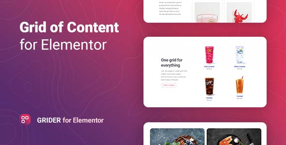 Grider – Elementor 的内容和产品网格