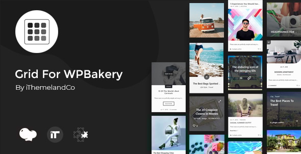 WPBakery 页面构建器的网格