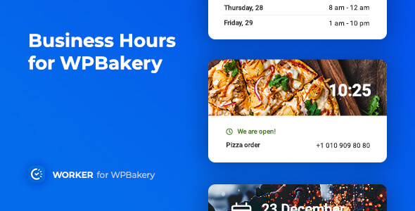 WPBakery – Worker 的营业时间