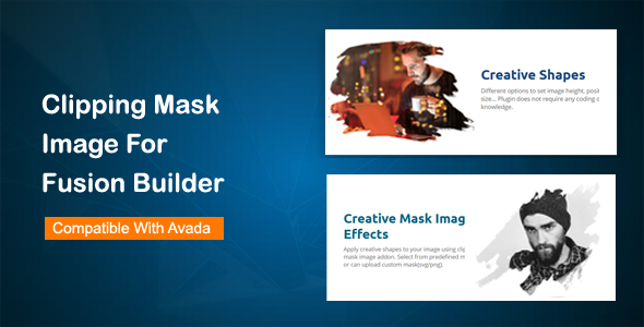 Fusion Builder 的剪贴蒙版图像 (Avada)