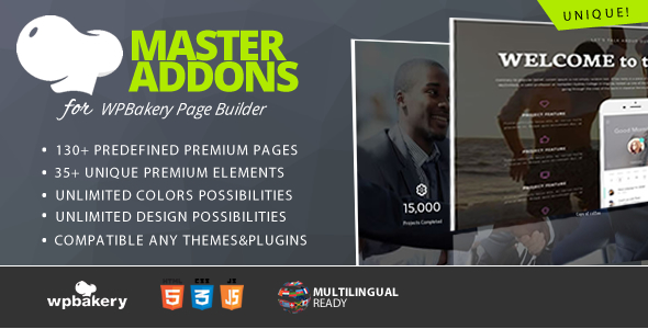 WPBakery Page Builder（以前称为 Visual Composer）的主插件