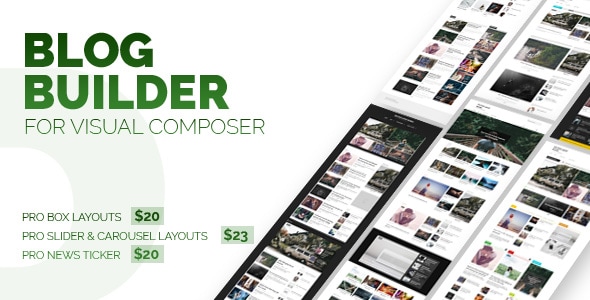 WPBakery Page Builder 的博客构建器（Visual Composer）