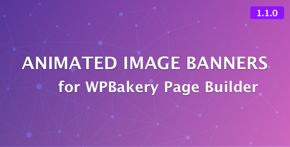 WPBakery 页面构建器的动画图像横幅