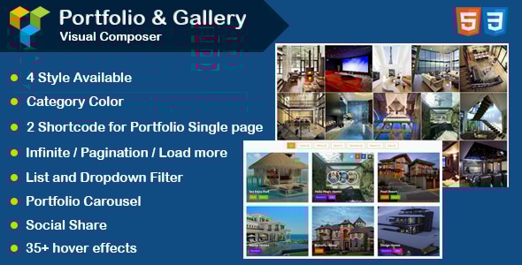 WPBakery Page Builder – Portfolio and Gallery with Carousel