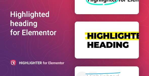 荧光笔 – Elementor 的突出显示标题