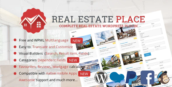 WordPress 的房地产门户