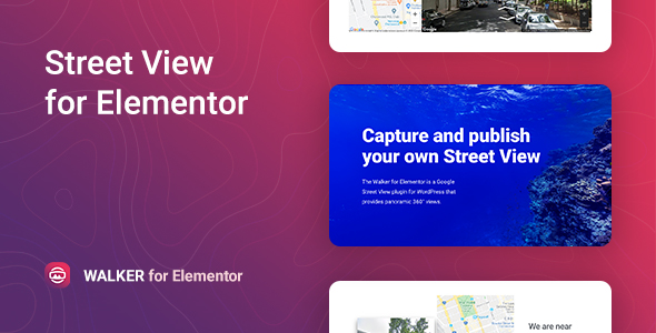 Elementor 的 Google 街景 – Walker