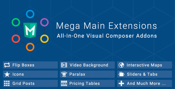 Mega Main Extensions – WPBakery 的多合一插件