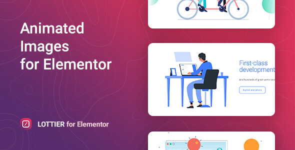 Lottier – Elementor 的 Lottie 动画图像