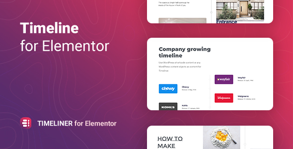 Timeliner – Elementor 的时间线