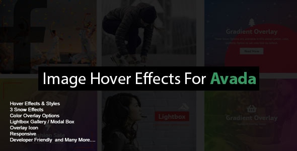 Avada Builder 的图像悬停效果