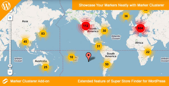 WordPress 的 Marker Clusterer 插件