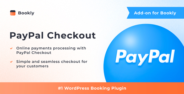 Bookly PayPal 结账（附加组件）