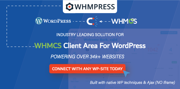 WHMpress 的 WordPress WHMCS 客户区