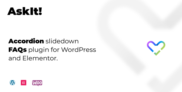 AskIt – WordPress 和 Elementor 的常见问题插件