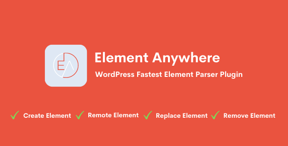 Element Anywhere – WordPress 元素解析器插件