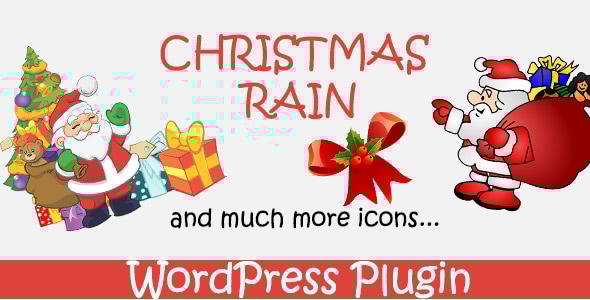 圣诞雨 – WordPress 插件