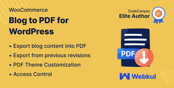 WordPress 的博客到 PDF 插件