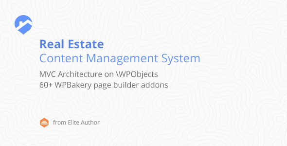 区域 WordPress 插件 – 带有 60 个 WPbakery 页面构建器插件的房地产 CMS