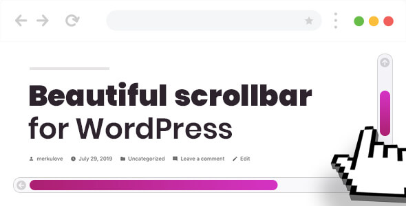 WordPress 的自定义滚动条 – 滚动器